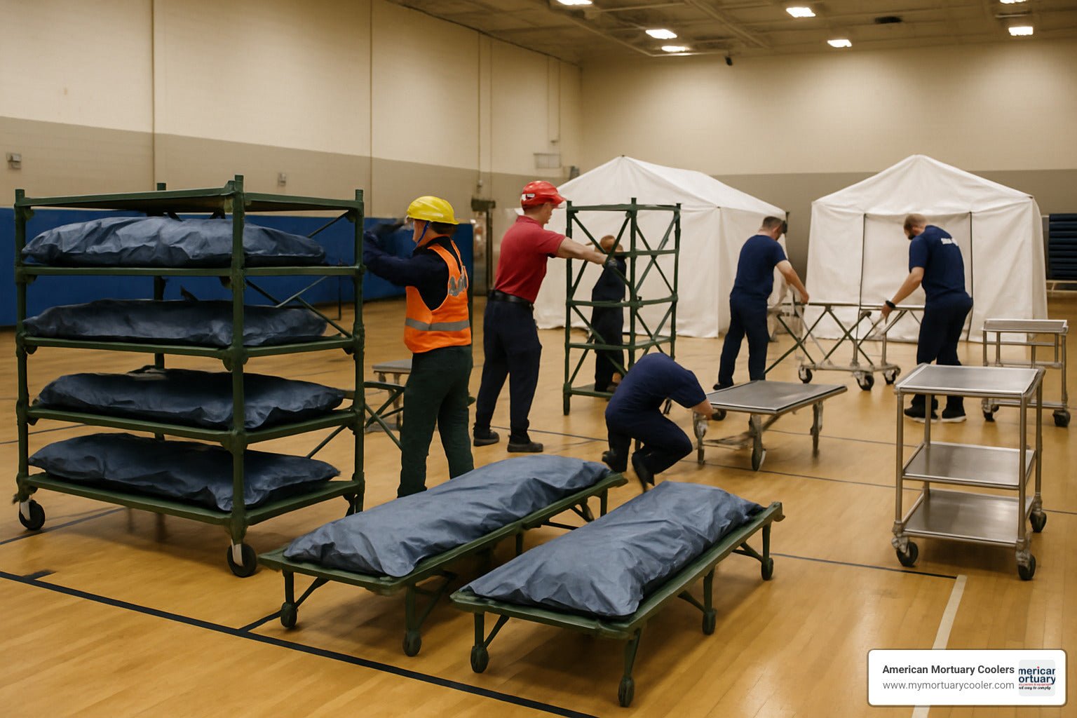 How to Quick-Deploy a Morgue: 3 Methods That Guarantee Results - American Mortuary Coolers & Equipments How to Quick-Deploy a Morgue: 3 Methods That Guarantee Results - American Mortuary Coolers & Equipments